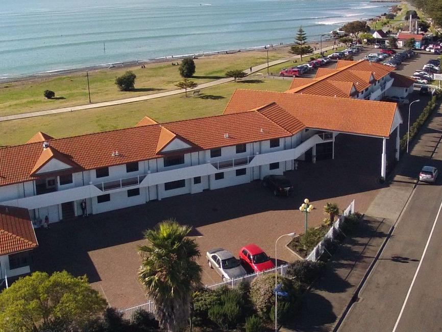 Harbour View Motel On Ahuriri Beach In Napier Nz With Sea View Suites Ngoại thất bức ảnh